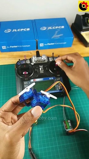 FS-i6 Transmitter with Brushless & Servo Motor Control