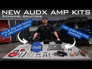 Toyota 4Runner AudX Plug & Play 5-Channel Amp Kit | 2010 - 2024 Toyota 4Runner