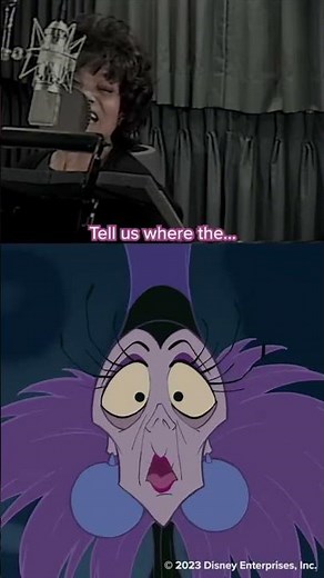 LIVE: Eartha Kitt Doing Yzma Voice Over