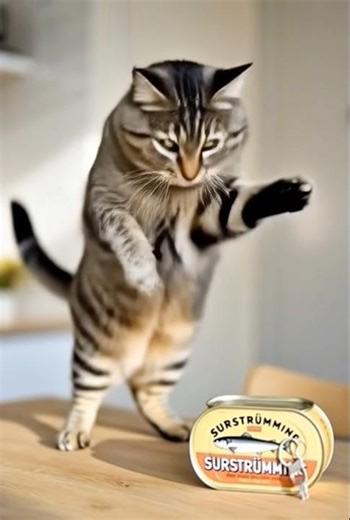 @VitoPieles Schön dass ihr beide gerne Fisch 🐟 esst🐈❤️ #cat #cats #funny