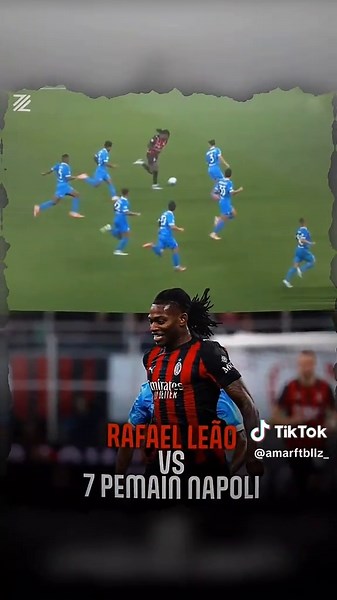 Leão vs 7 Napoli Players: A Skill Showcase