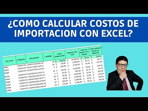 How to calculate import costs with Excel? | Free Template
