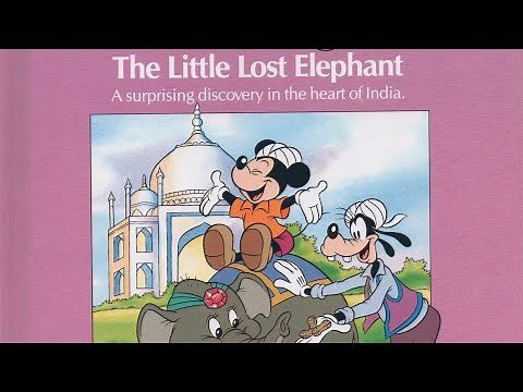 The Talking Mickey Mouse Show - The Little Lost Elephant (1987 Disney Worlds of Wonder Read-Along)