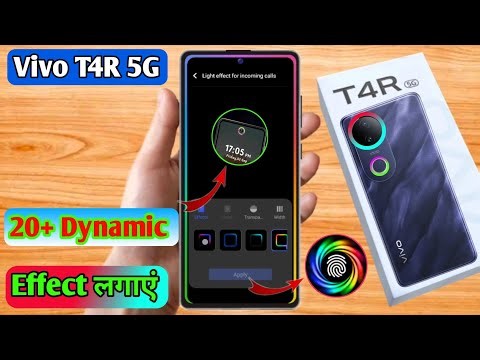 vivo t4r 5g dynamic effects,vivo t4r 5g animation settings