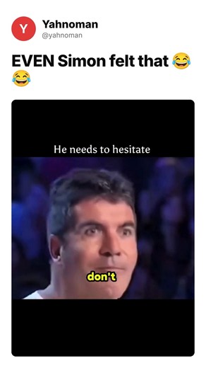 Even simon felt that 🤣 | AGT funny memes #shorts #AmericasGotTalent