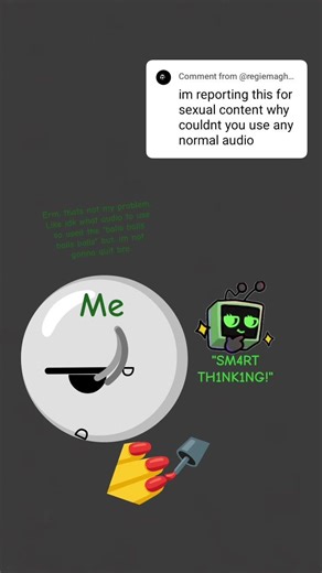 thats not my problem bro💔 ||tags: #smartthinking #dandysworld #emojicat #cutecore #wtf