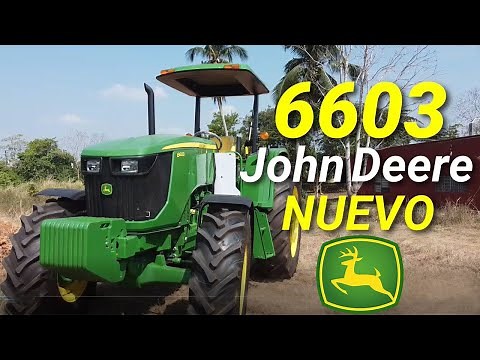 NUEVO TRACTOR 6603 JOHN DEERE, DESCRIPCIÓN EN ESPAÑOL