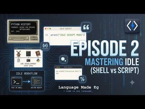 Understanding Python - Script Mode, Interpreter & History