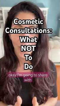 Cosmetic consultation with your derm? The #1 way to derail your results. 🫠