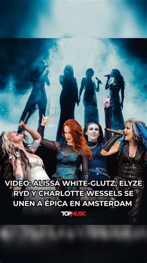 TopMusicVen on Instagram: "¡Ni el multiverso de Marvel se atrevió a tanto! 🤯✨ En un despliegue de poder vocal que probablemente dejó sordos a varios ángeles 😇🎧, Simone Simons (Epica), Charlotte Wessels (ex-Delain), Elize Ryd (Amaranthe) y Alissa White-Gluz (Arch Enemy) se apoderaron del escenario del Ziggo Dome en Amsterdam. 🏟️🇳🇱 Este momento histórico ocurrió durante el "Arcane Dimensions Tour", donde Charlotte y Amaranthe comparten cartel. 🤝 Las cuatro "jinetes del metal" 🏇🔥 unieron f