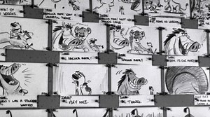 Discover the secret origins of Timon and Pumbaa in this rare behind-the-scenes footage. | The Lion King