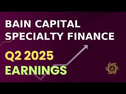 Bain Capital Specialty Finance BCSF Q2 2025 Earnings Call