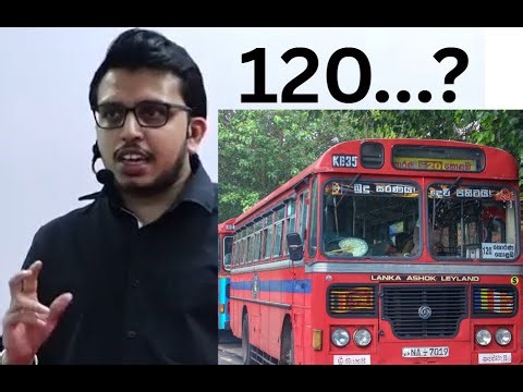 අමිල සර් කිව්ව 120 bus route....