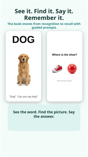 My First Words for Toddlers Ages 1–3: Science-Based Speech & Vocabulary Learning Book #firstwords