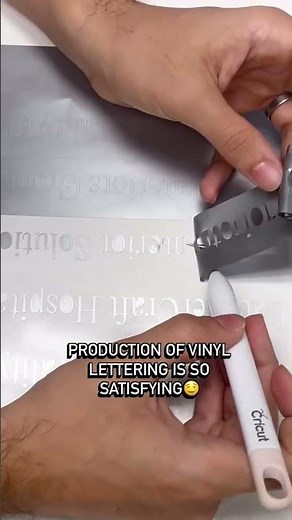 EVERYONE LOVES THIS PROCESS TO WATCH! VINYL LETTERING FOR ANY BUSINESS WITH SAME DAY PRODUCTION!