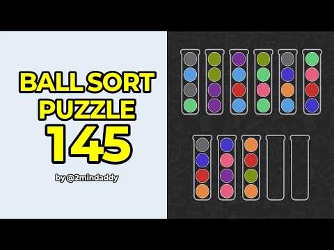 Ball Sort Puzzle Level 145