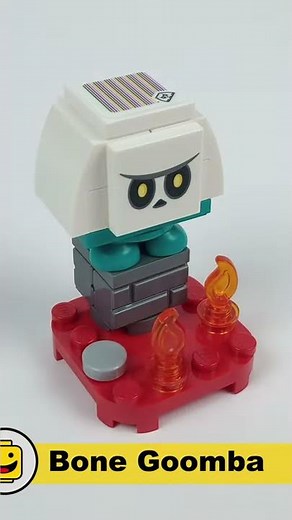 Bone Goomba - Lego Super Mario 71386 speed build #shorts