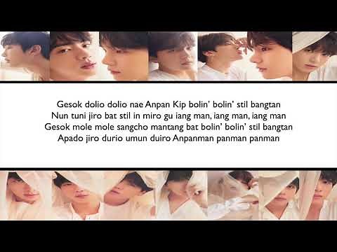 BTS - ANPANMAN (LETRA FACIL / FACIL PRONUNCIACION)