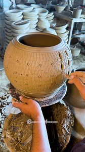 49K views · 689 reactions | Handmade Clay Lantern Sphere Tutorial – Ideal for Home Decor | Smartest Workers | Facebook