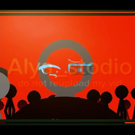 alan Becker but with faces animation vs animator 13 #alanbecker#animation#flipclip