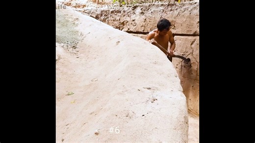 Watch this amazing underground pool get made!