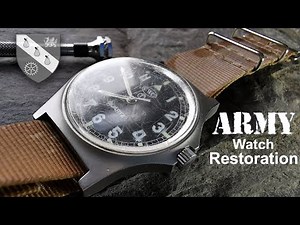 Restoration of a Military Watch - British Army G10 - Fail!