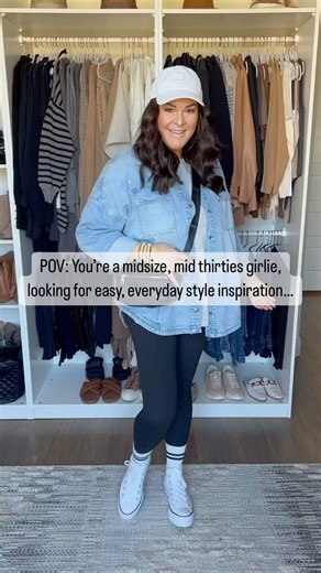 12K views · 6K reactions | Comment C521 for links to everything! We’ve all been there - a closet full of clothes and nothing to wear! I’m here to help - follow @curvestocontour for daily outfit ideas and style inspiration. wardrobe essentials, capsule wardrobe, midsize fashion, midsize style, staple wardrobe, fall fashion, size 14, size 16 | Curves To Contour | Facebook