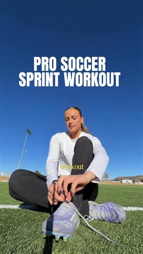 Brittany Wilson Isenhour on Instagram: "One of my favorite sprint workouts as a pro soccer player! Want more workouts like this? Comment “fitness” to get access to my “train like a pro” strength & conditioning programs and start training with me today! #soccer #soccerplayer #soccerworkout #strengthandconditioning"