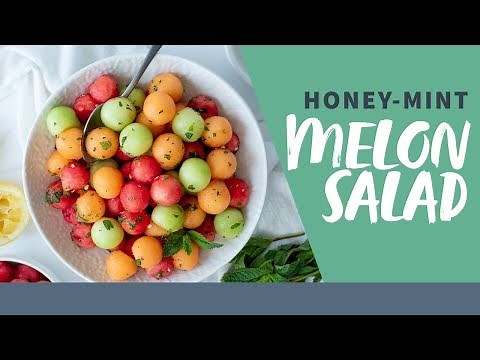 Honey-Mint Melon Salad