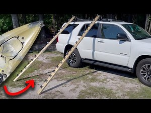 DIY Kayak Load Assist - SAVE YOUR BACK