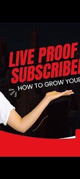 Live Proof - Increase YouTube Subscribers From Tube Boost