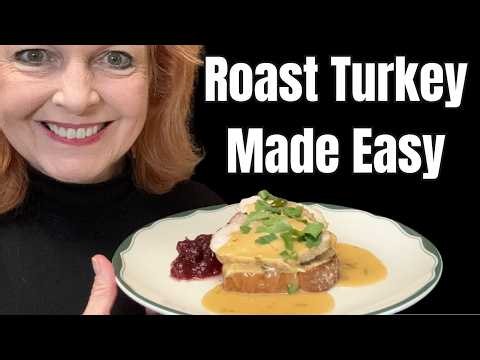 Easy Roast Turkey Breast with Homemade Gravy | No Whole Turkey Needed