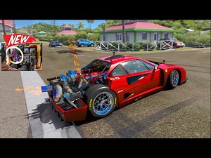 Assetto Corsa MODS - 1800hp FIVE ROTOR Ferrari F40 MONSTER