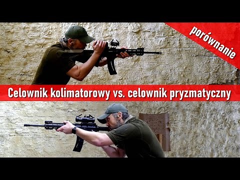 #20 Celownik pryzmatyczny vs. kolimator (Vector Optics Calypos 3x vs. Maverick gen. IV)