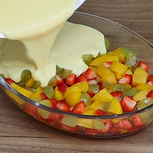 18K views · 281 reactions | WHEN I MAKE THIS FRUIT DESSERT, EVERYONE ASKS ME FOR THE RECIPE! | Easy Recipes | Facebook