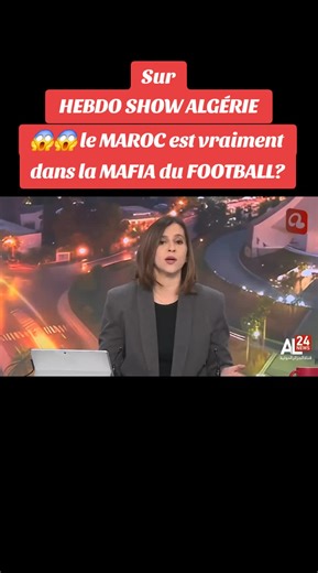 sur le plateau de télé HEBDO SHOW ALGÉRIE