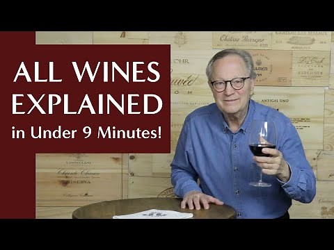All Wines Explained in 8 Minutes and 50 Seconds!
