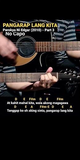 Pangarap Lang Kita - Parokya Ni Edgar (2010) Easy Guitar Chords Tutorial with Lyrics Part 3 SHORTS