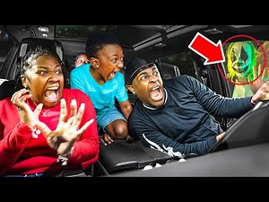 WE DROVE THROUGH A HAUNTED CAR WASH! **SCARY**