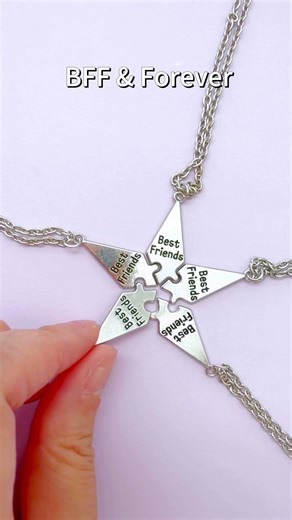 Tag your BFF! BFF Necklace, Friendship Necklaces, Best Friend Necklaces, Gift for Best Friend