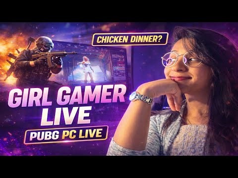 🔴PUBG -Clutch Ya Kuch Nahi 😤 | PUBG PC Live Stream | Vertical Stream #girlgamer #pubgpc #live