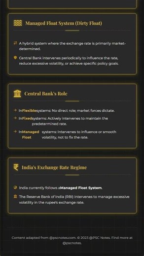 Exchange Rate Regimes: Fixed, Floating, and Managed Float Systems