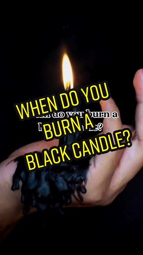 When to Burn a Black Candle for Spiritual Purposes