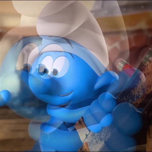 She is beautiful and a hardworking Smurf suits her 😍 #fyp #smurf #foryou #smurfs #dontletthisflop