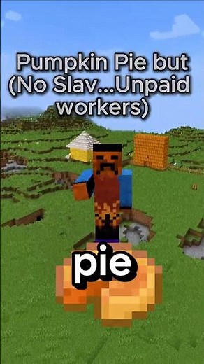 How to Make Pumpkin Pie (No Slav...) #minecraft