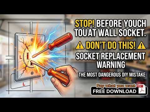 How to Replace a Wall Socket Safely (DON'T Make This Mistake!)