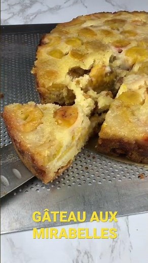 ✅ LE MEILLEUR GÂTEAU AUX MIRABELLES CARAMELISEES : Recette simple et rapide de pâtisserie