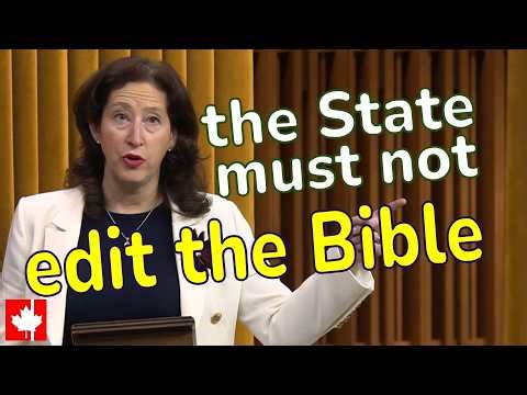 The state must not edit the Bible 📖 Conservative MP slams removal of religious protections