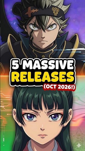 5 Massive Anime Releases Confirmed for October 2026! 🚨 #animenews #upcominganime #animeshorts