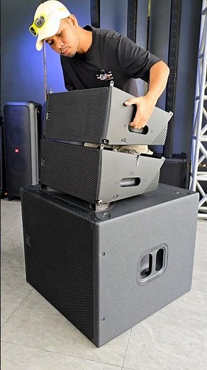 JBL Pro SRX900 Powered Line Arrays & Subwoofers | Sound Testing